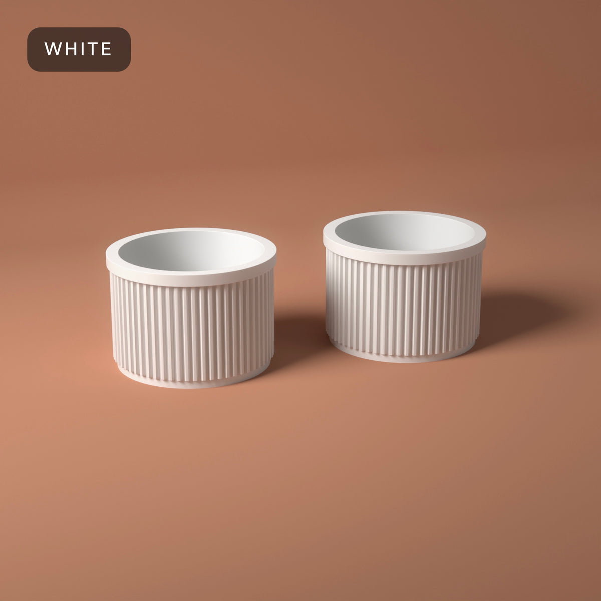 Lip Balm Holder 2-Pack in White
