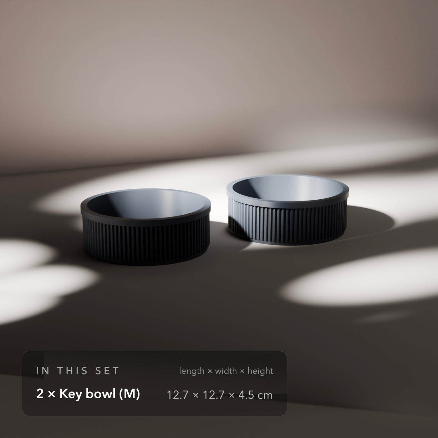 Key Bowl His and Hers 2-Pack in Key Bowl His and Hers 2-Pack, size