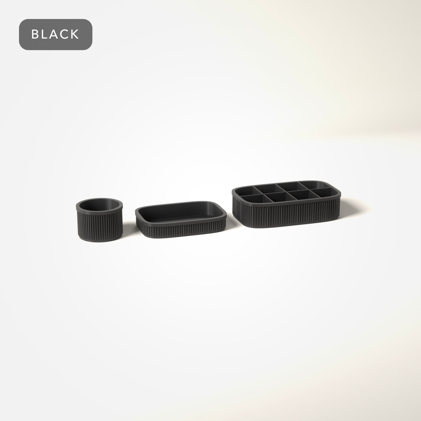 Coffee Station Set in Black