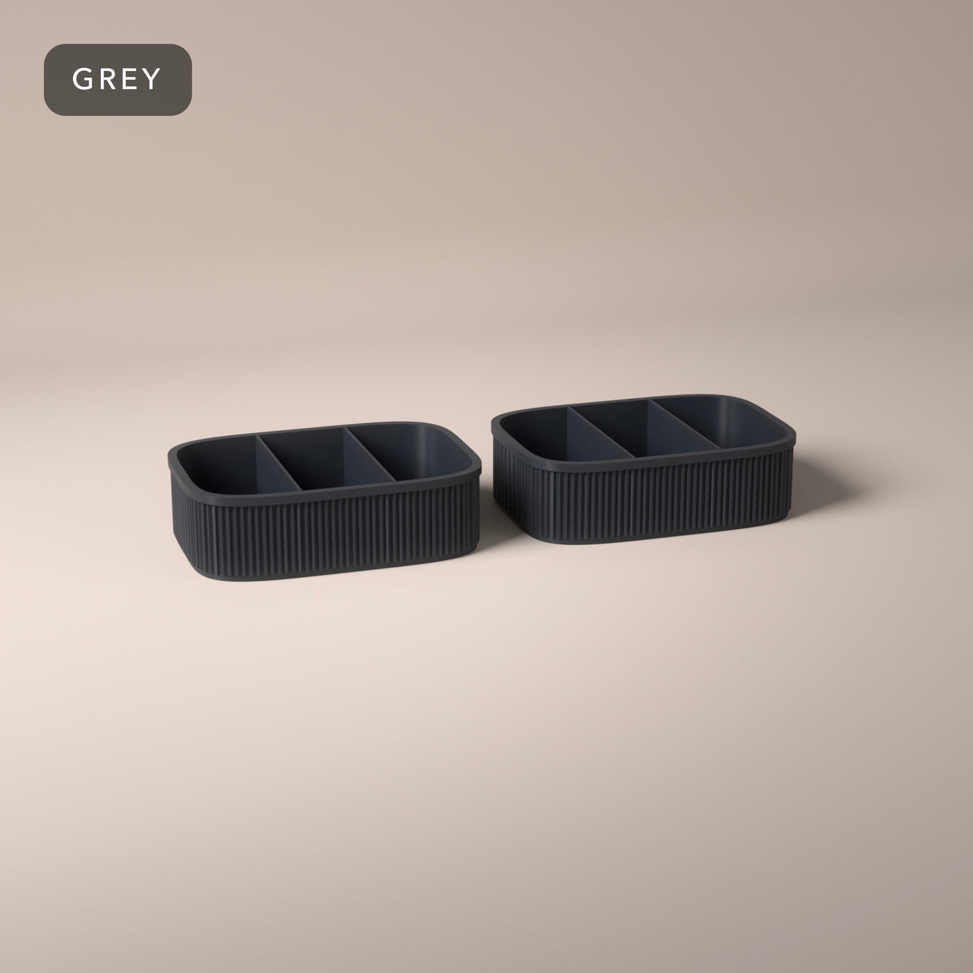 Snack Box 2-Pack in Grey