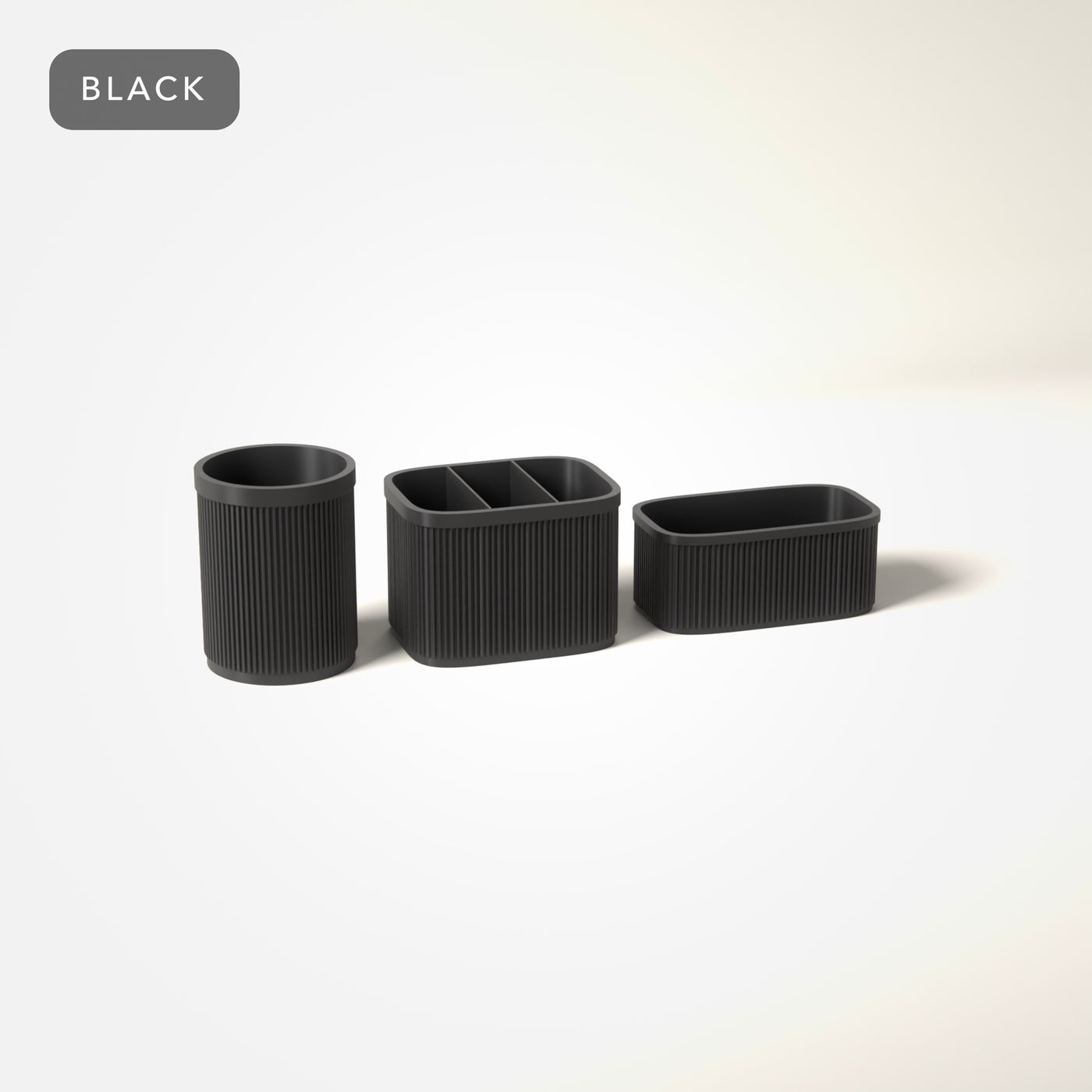 Kitchen Counter Set in Black