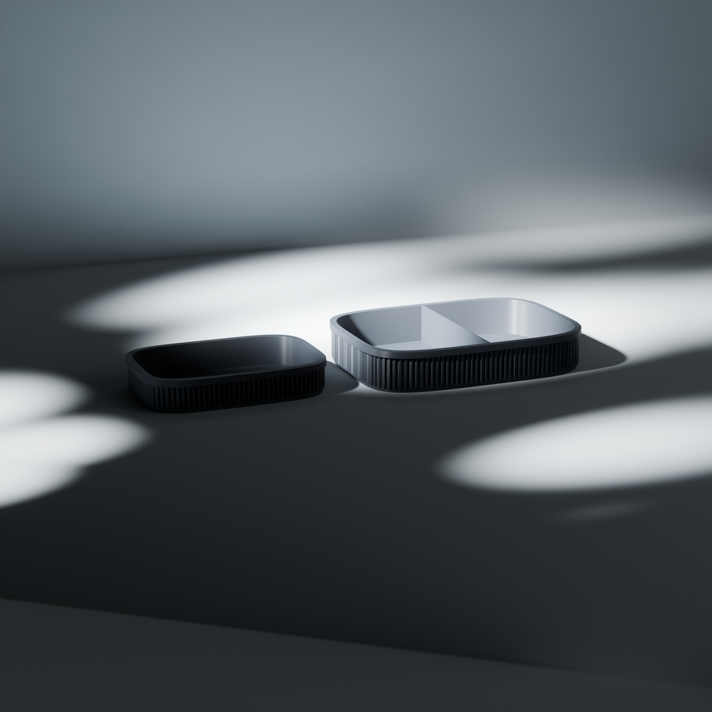 Nesting Valet Trays Set of 2 in Nesting Valet Trays Set of 2, studio