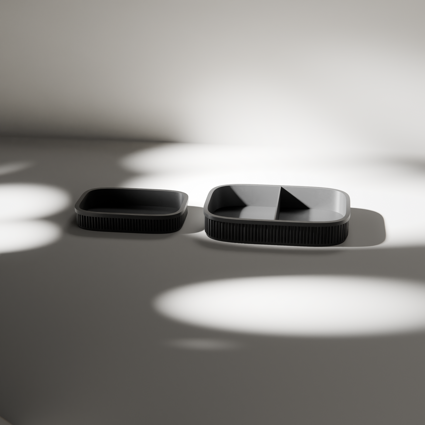 Nesting Valet Trays Set of 2 in Nesting Valet Trays Set of 2, studio
