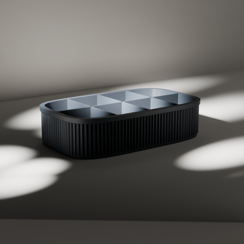 Ribbed Coffee Pod Organiser, studio