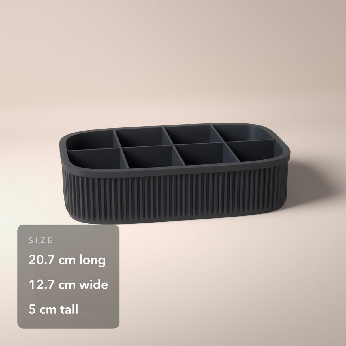 Ribbed Coffee Pod Organiser in Ribbed Coffee Pod Organiser, size