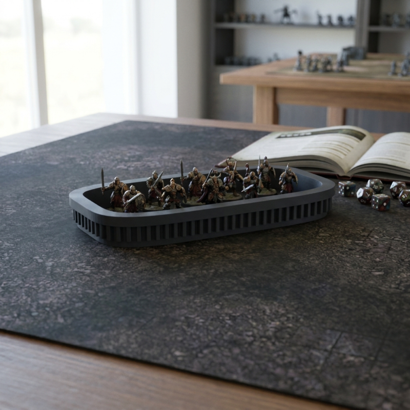 Ribbed Movement Tray, lifestyle photo