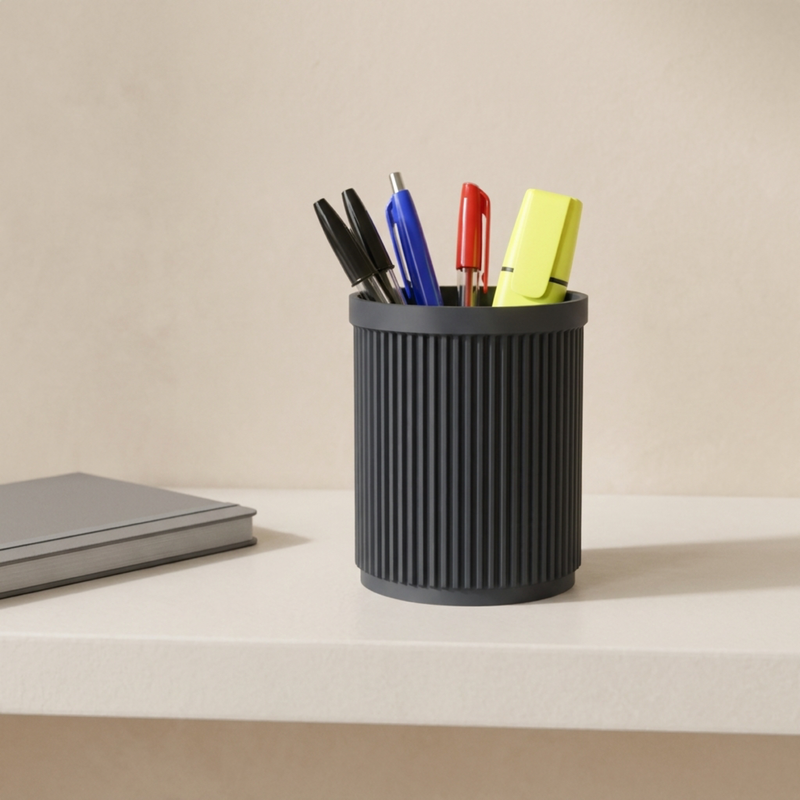 Ribbed Pen Pot, lifestyle photo