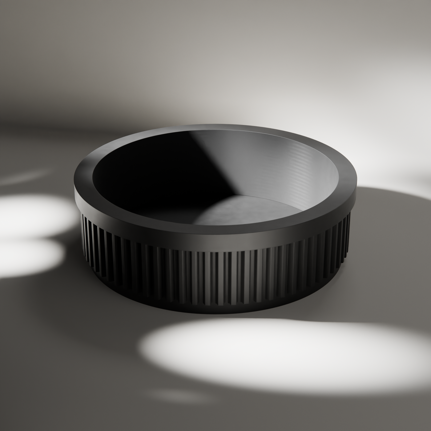 Ribbed Ring Holder Dish in Ribbed Ring Holder Dish, studio