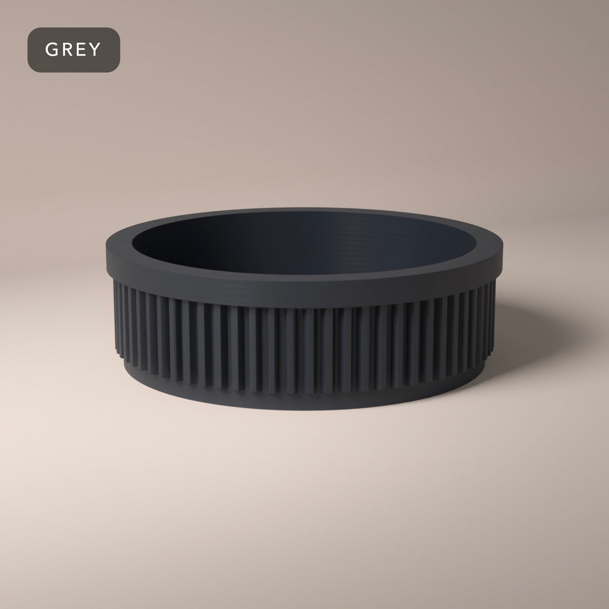 Ring Dish 3-Pack Grey White Black in Ring Dish 3-Pack in grey, white and black