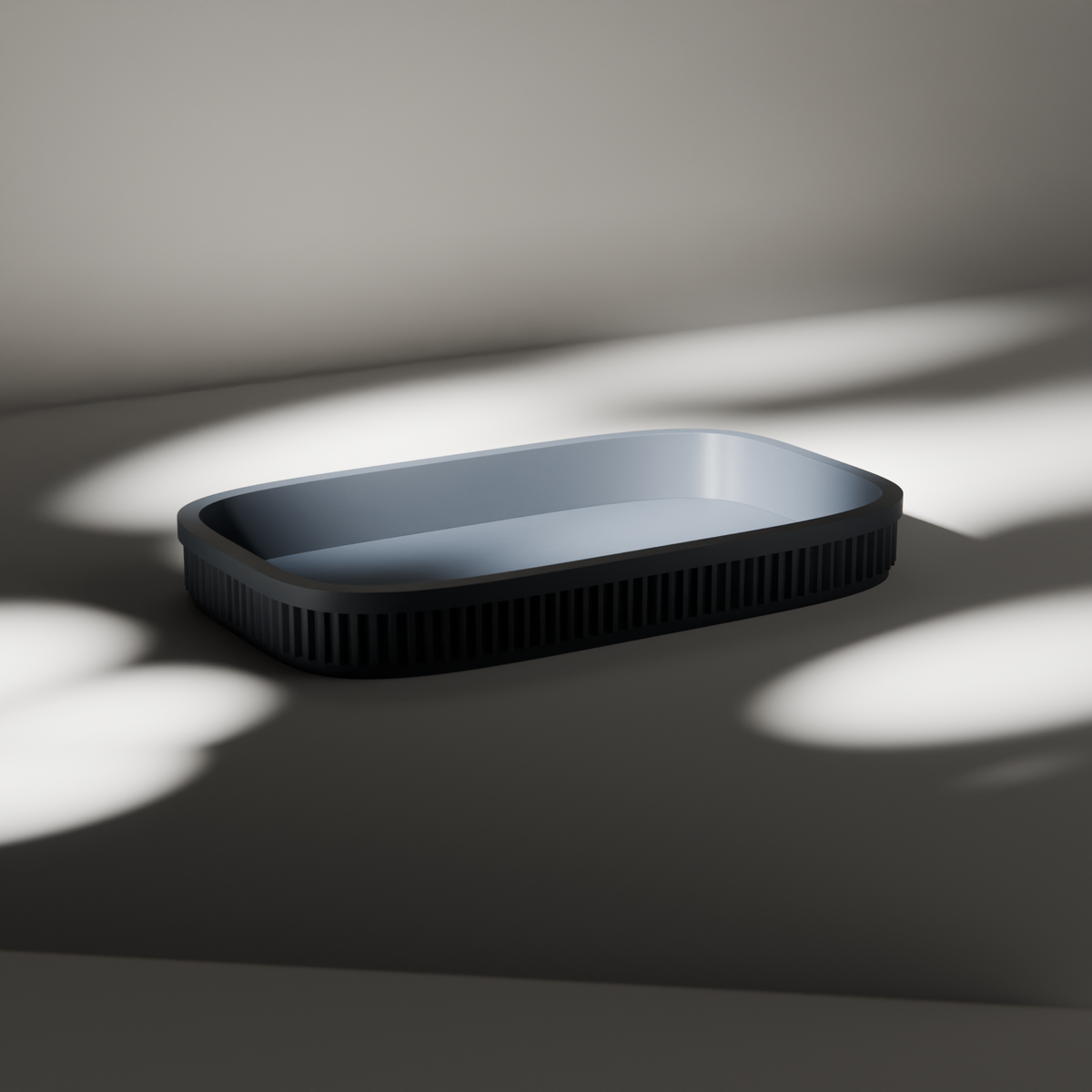 Ribbed Rolling Tray in Ribbed Rolling Tray, studio