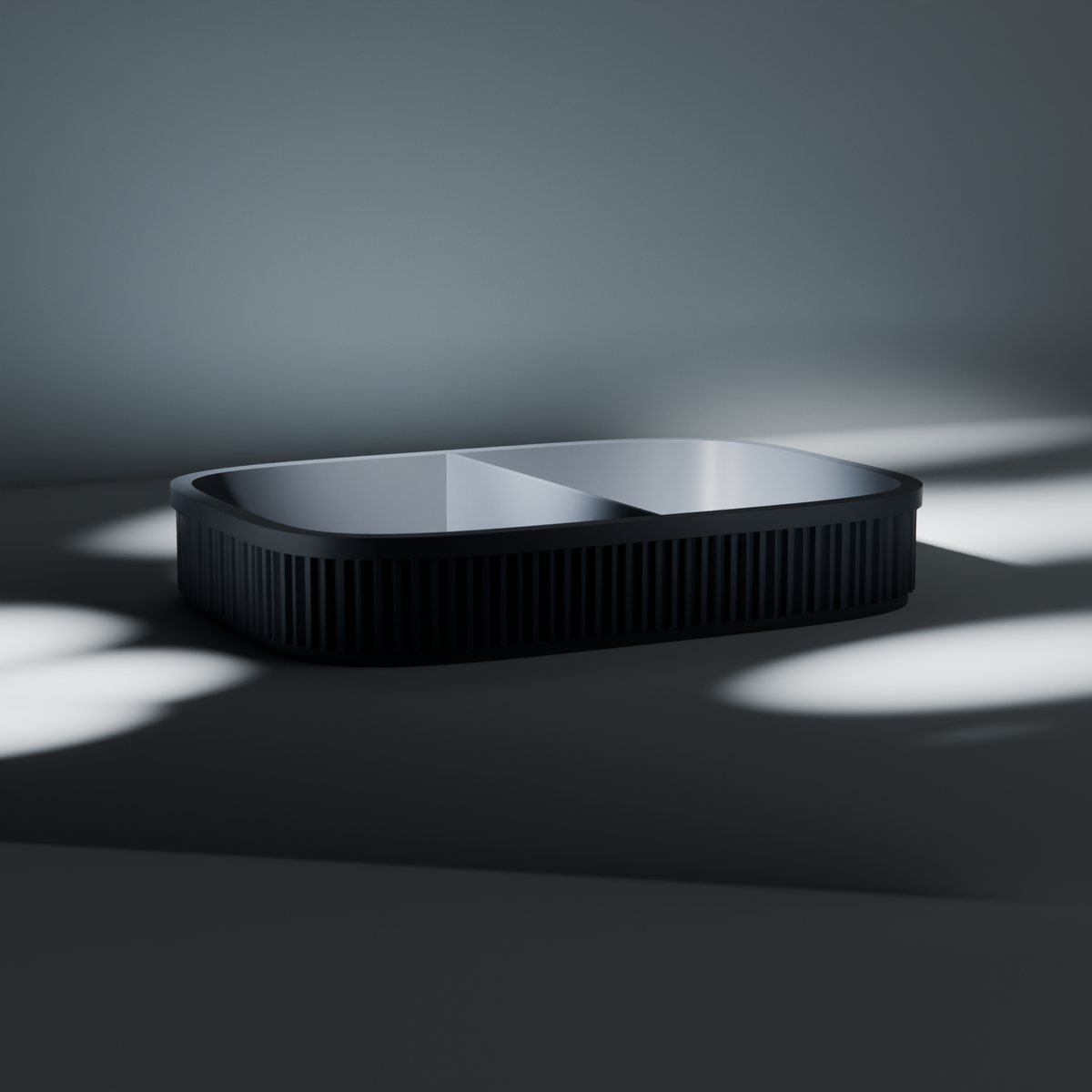 Ribbed Valet Tray in Ribbed Valet Tray, studio