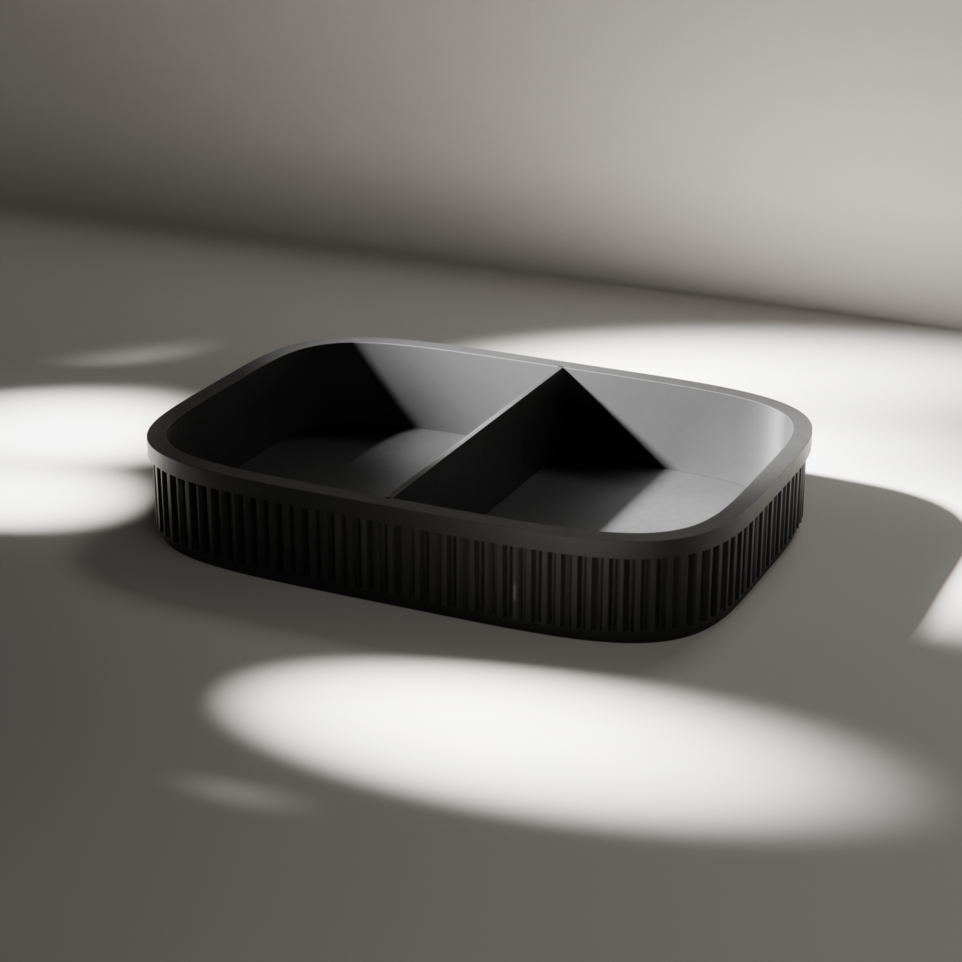 Ribbed Valet Tray in Ribbed Valet Tray, studio