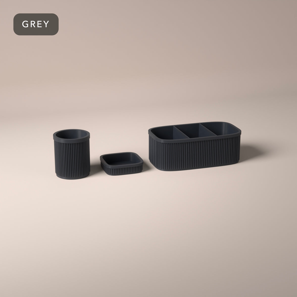 Teacher Desk Set in Grey