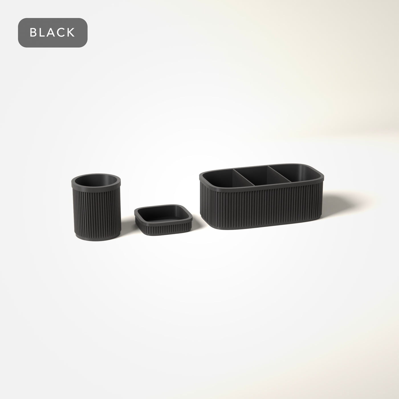 Teacher Desk Set in Black