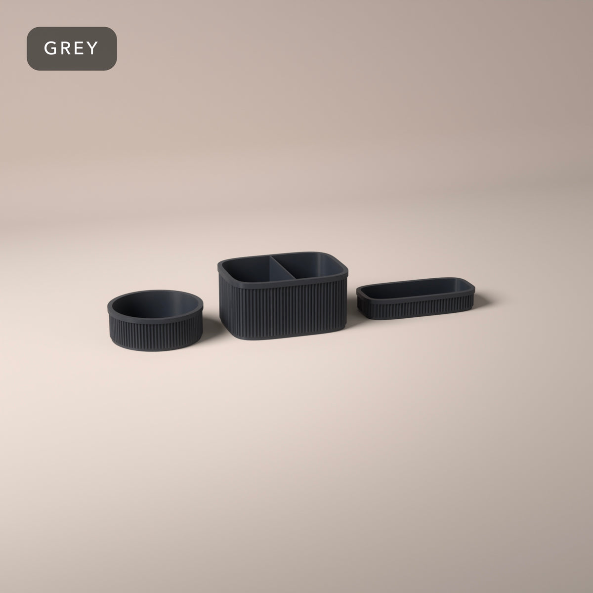 Bedside Set in Grey