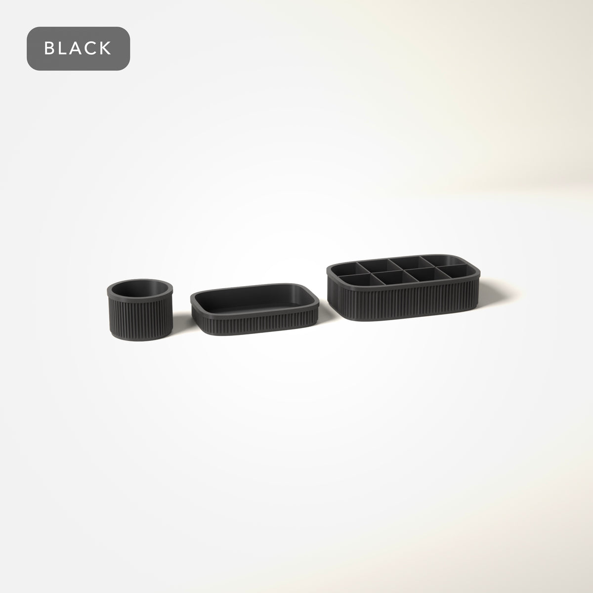 Coffee Station Set in Black