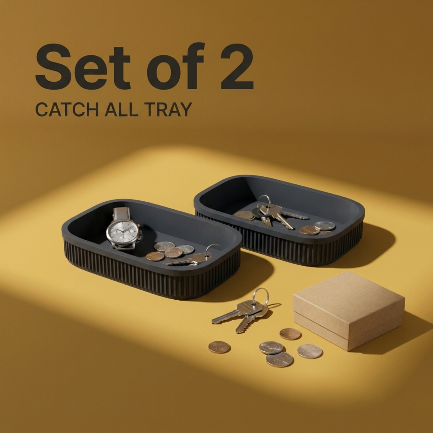 Catch All Tray 2-Pack in Catch All Tray 2-Pack, lifestyle photo