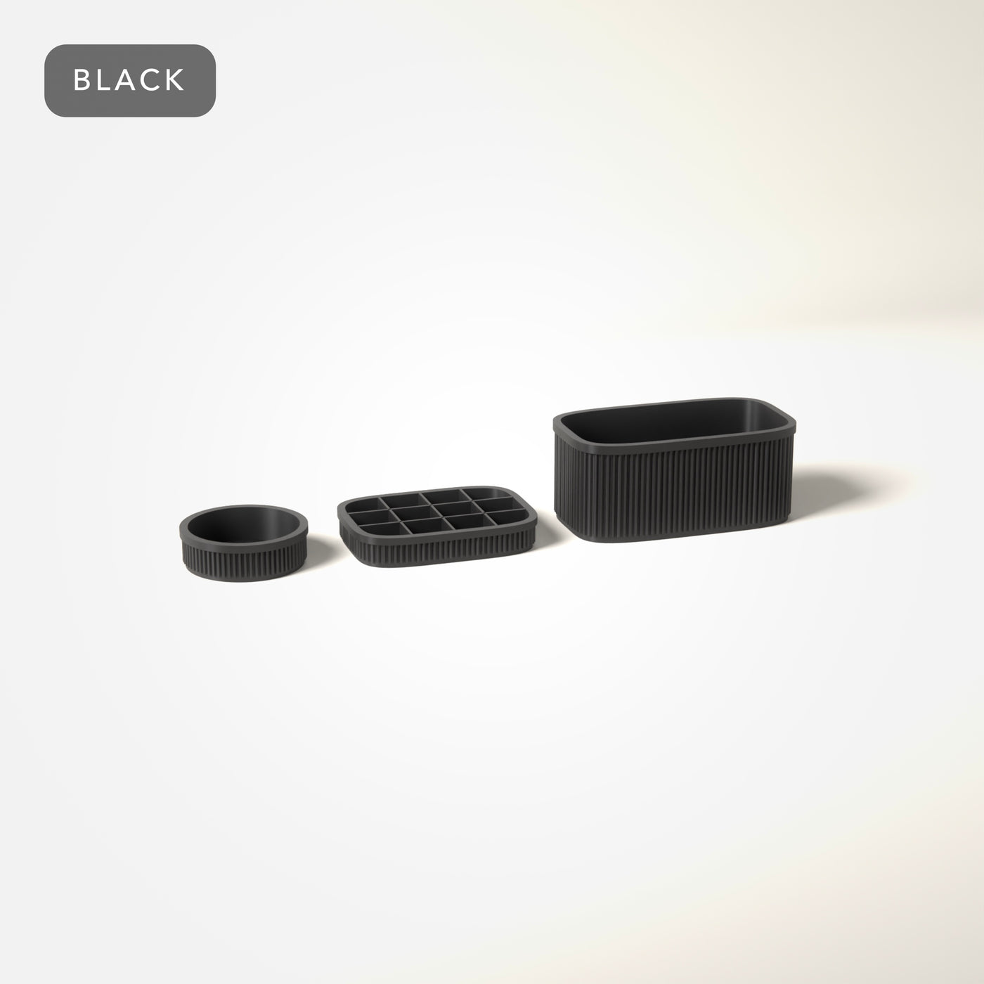 Jewellery Organiser Set in Black