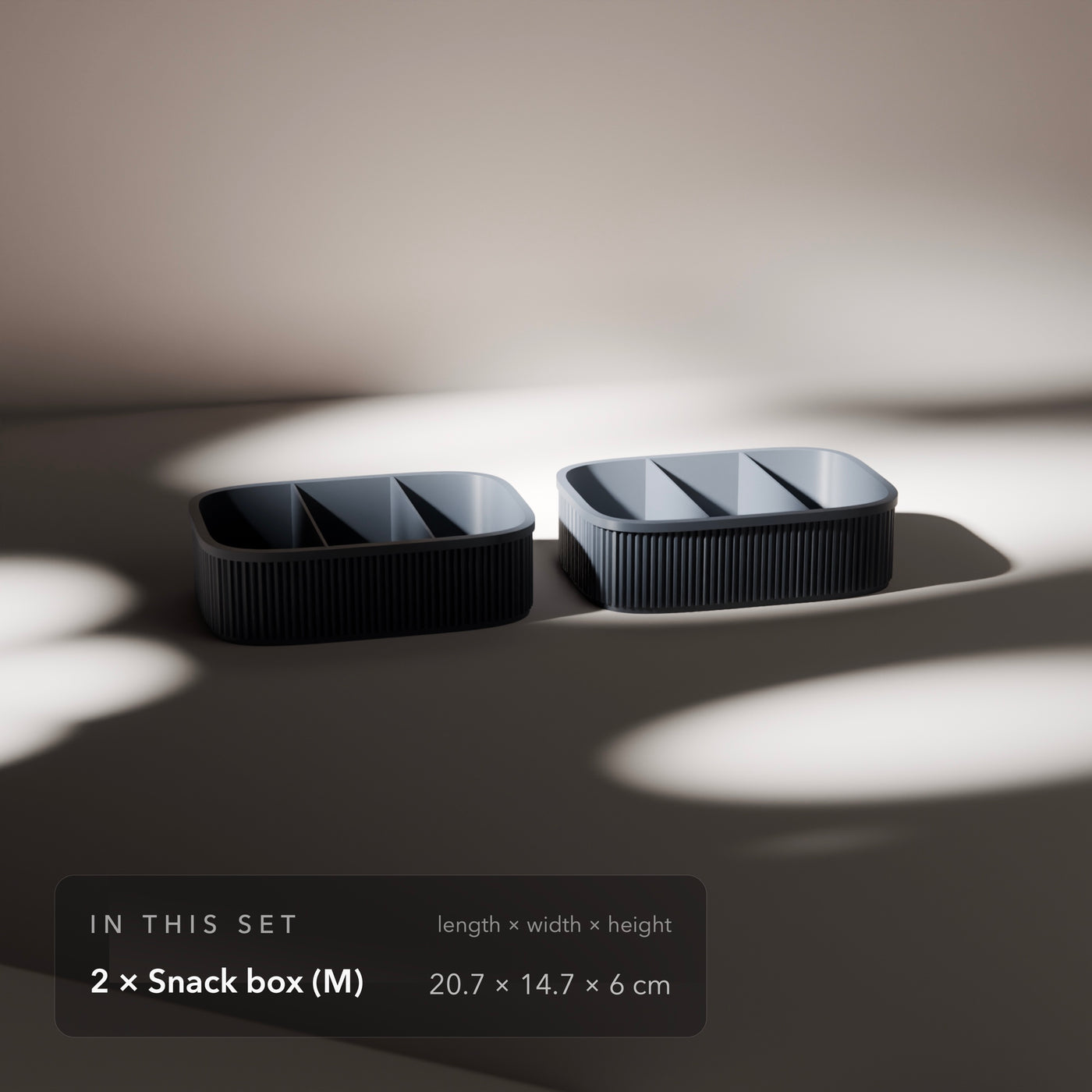 Snack Box 2-Pack in Snack Box 2-Pack, size