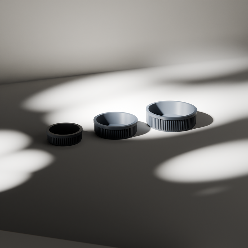 Nesting Ring Dishes Set of 3, studio