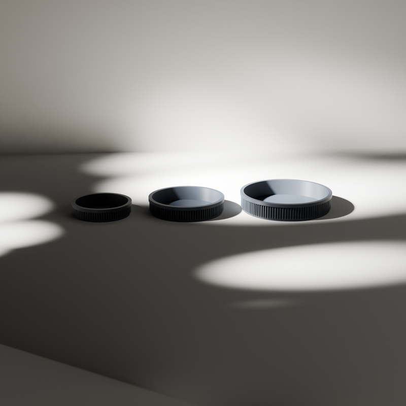 Nesting Round Trays Set of 3, studio