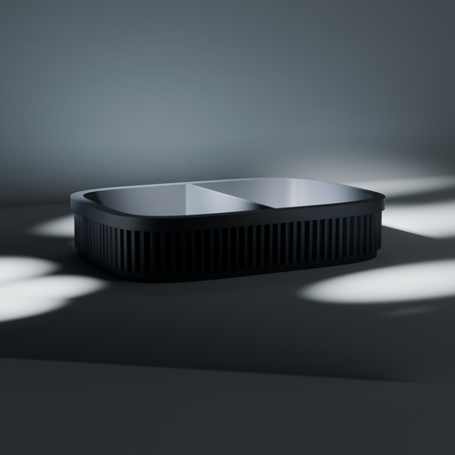 Ribbed Coin and Money Tray, studio