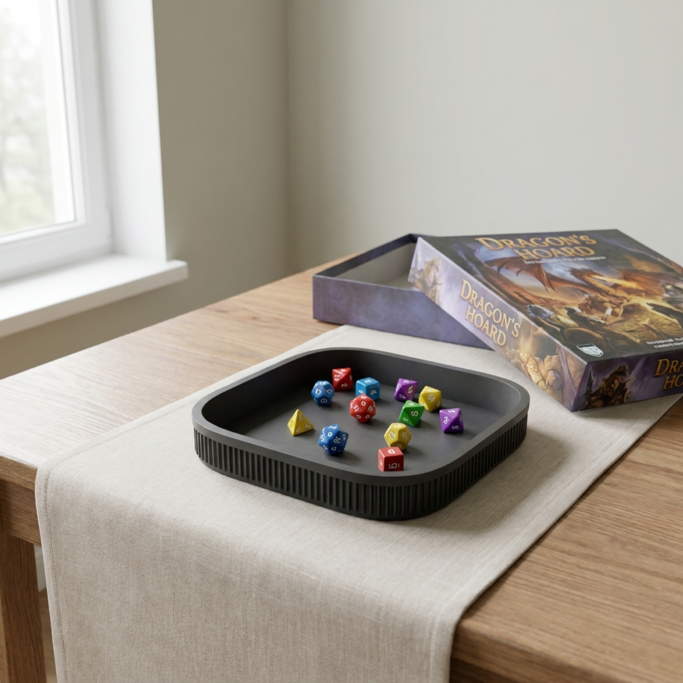 Ribbed Dice Tray in Ribbed Dice Tray, lifestyle photo