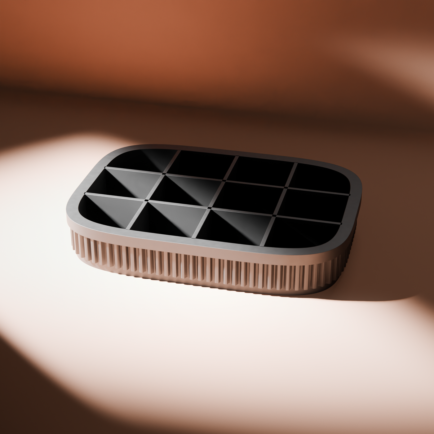 Ribbed Earring Tray in Ribbed Earring Tray, studio