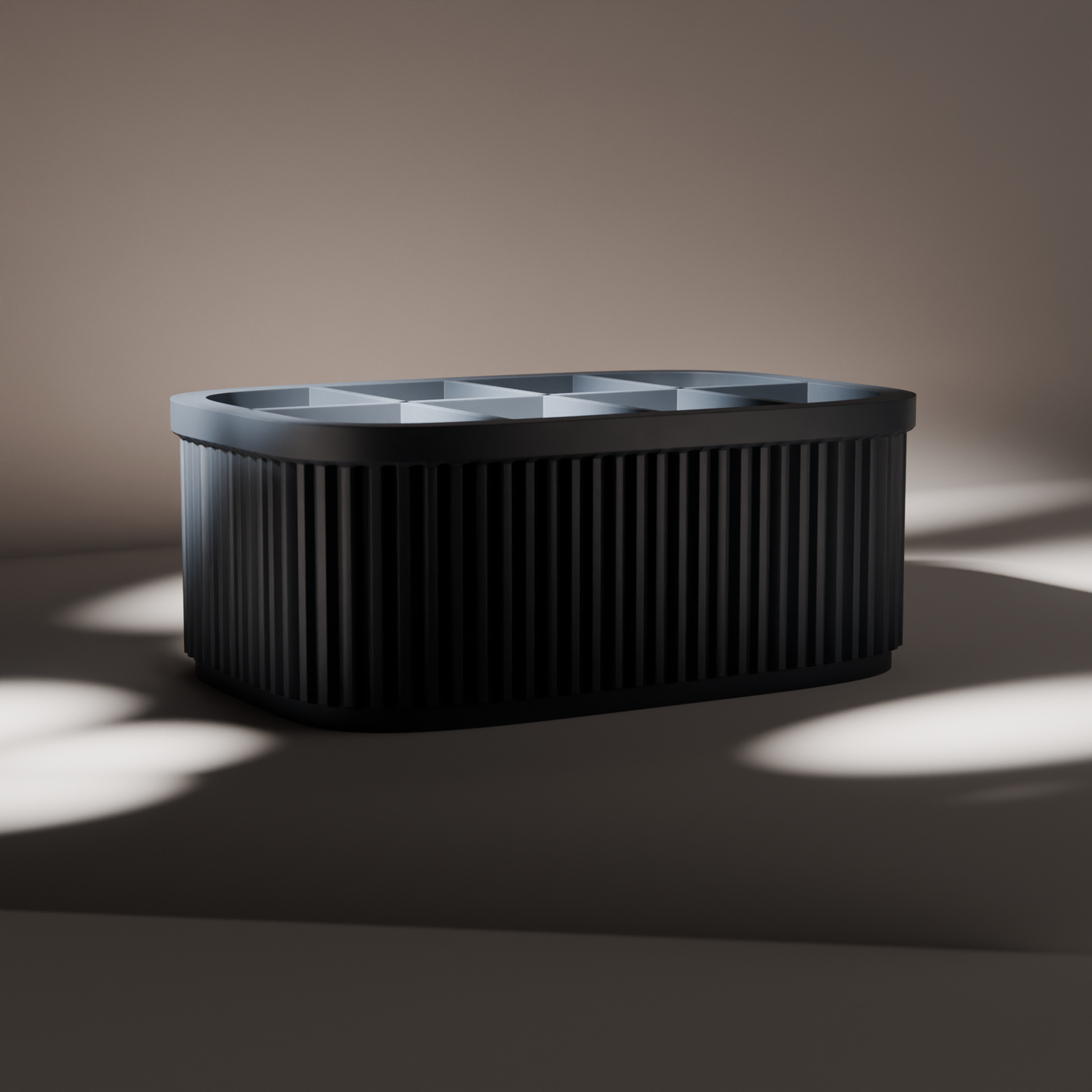Ribbed Lipstick Holder in Ribbed Lipstick Holder, studio