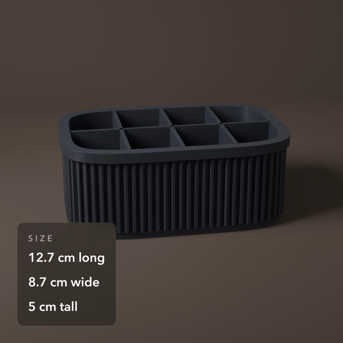 Ribbed Lipstick Holder in Ribbed Lipstick Holder, size