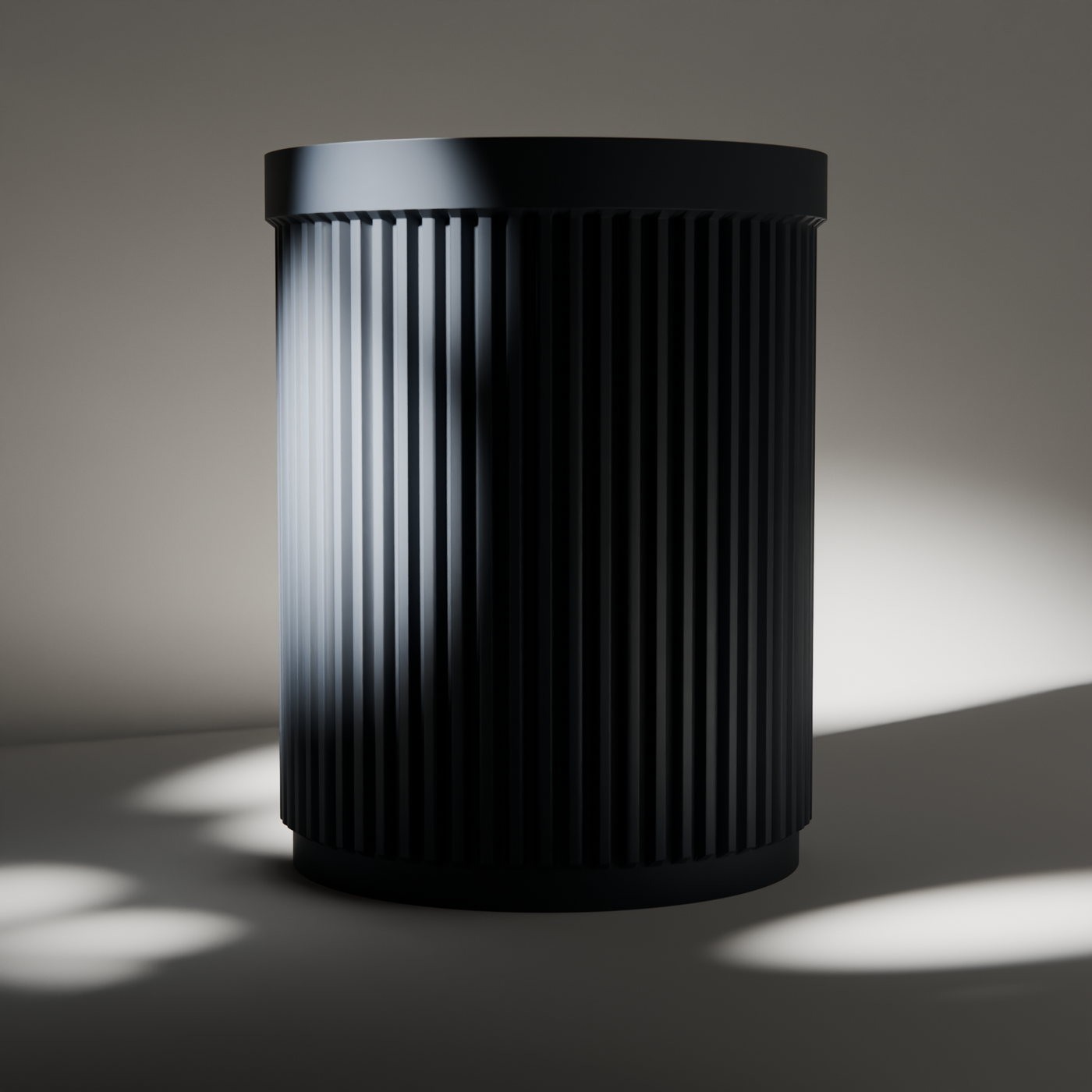 Ribbed Makeup Brush Holder in Ribbed Makeup Brush Holder, studio