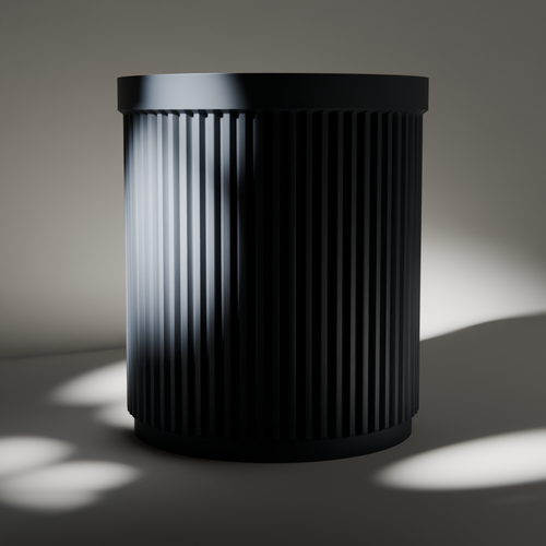 Ribbed Pen Pot, studio