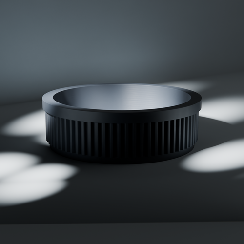 Ribbed Ring Holder Dish, studio