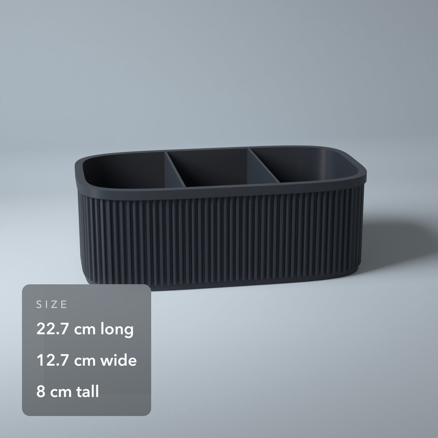 Ribbed Teacher Desk Caddy in Ribbed Teacher Desk Caddy, size