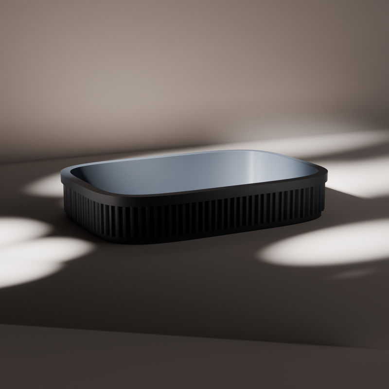 Ribbed Vanity Tray, studio