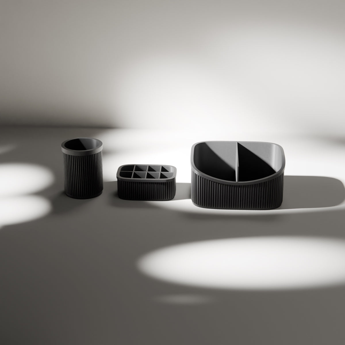 Vanity Set of Three in Vanity Set of Three, studio